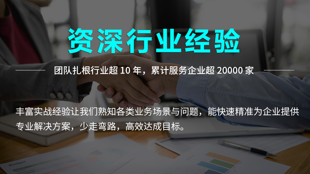 资深行业经验